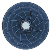 Cercle bleu